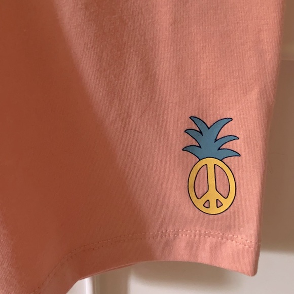 Peach coloured Biker shorts. - Picture 2 of 2